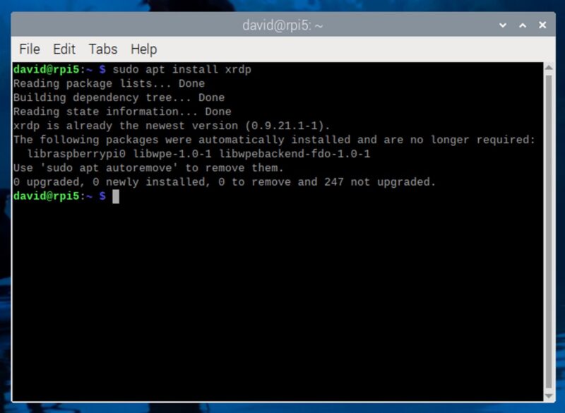 Sudo Apt Install Xrdp