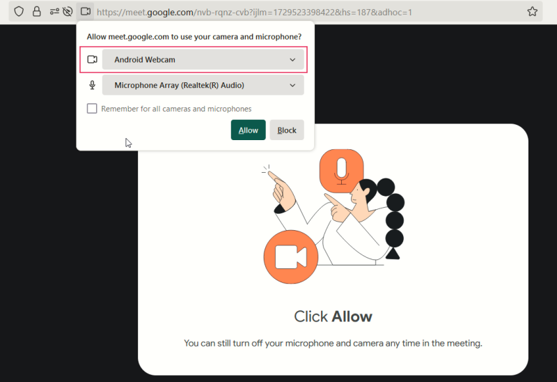 Turn Android Webcam Pixel Android Webcam