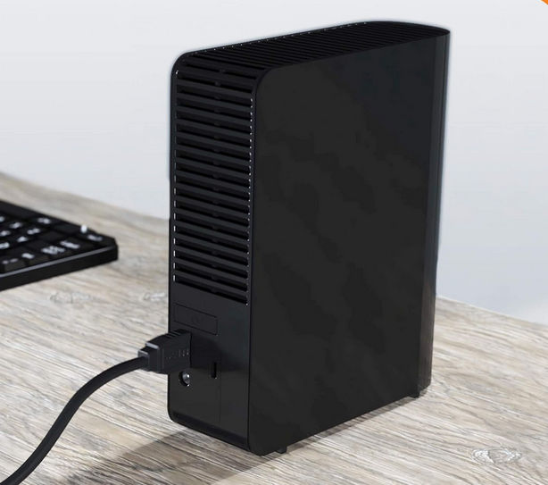 Wd External Hard Drive on a table