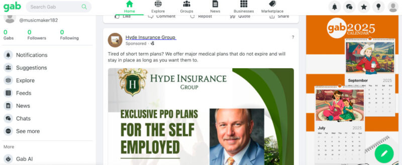 Gab Twitter Alternative