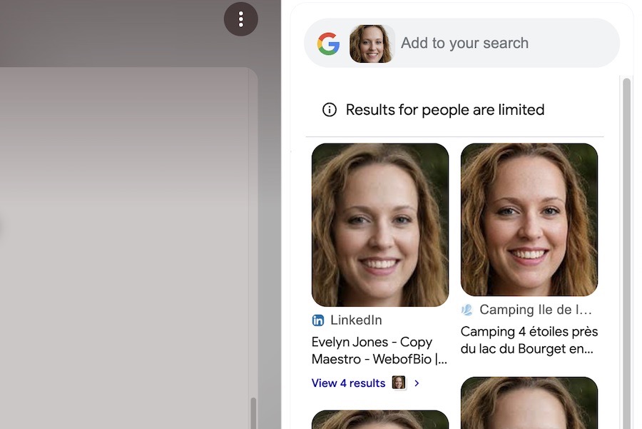 Google Reverse Lookup Results From a Website