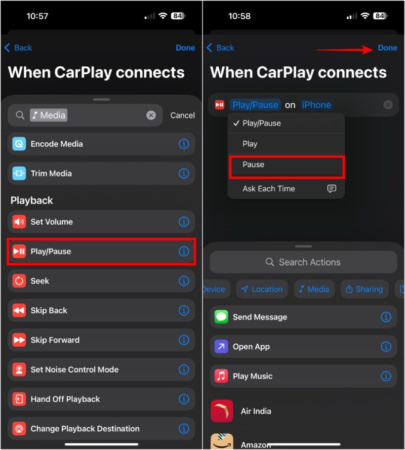 Pause Music Automation
