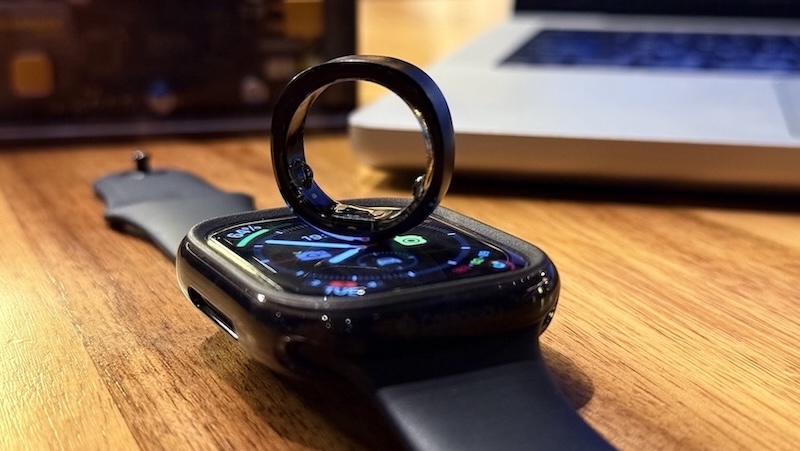 Smart Ring And Smart Watch Together