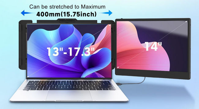 Kefeya Laptop Screen Extender Size