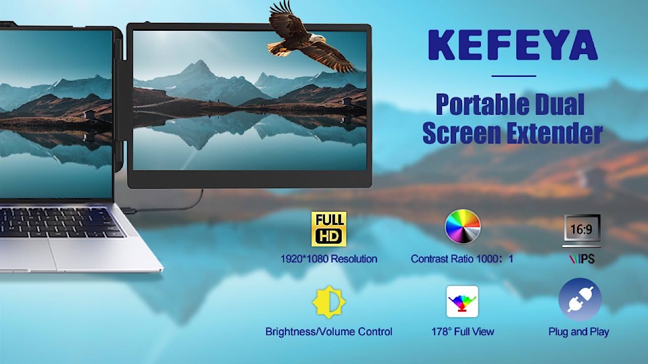 Kefeya Portable Dual Screen Extender Featured2
