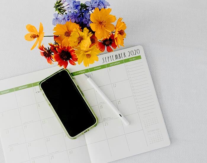 Nsa Turn Off Phone Security With Flowers And Calendar