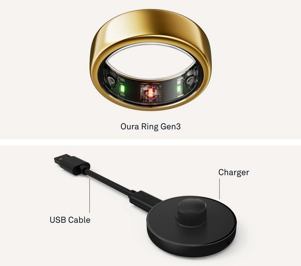 Oura Ring With Charger