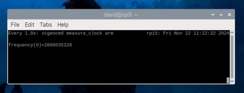 Raspberry Pi Cpu Frequency