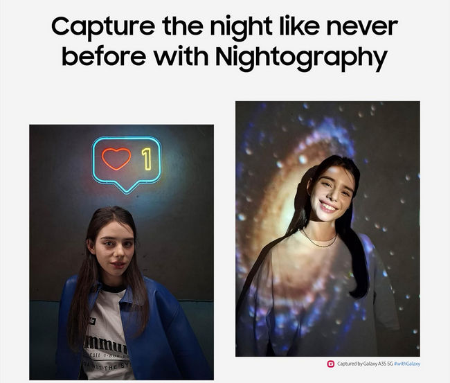 Samsung Galaxy A35 Camera