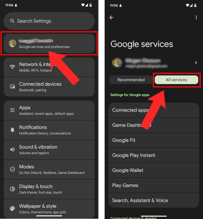 All Services For Identity Check