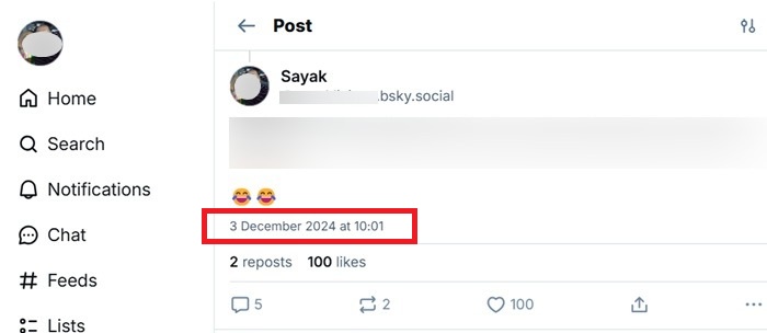 Morning timing of BlueSky posts at 10 AM.
