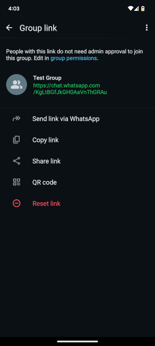 Adding People to a Group on WhatsApp