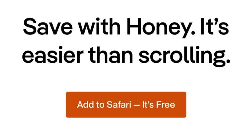 Honey Deals Easier Than Scrolling