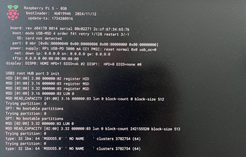 Raspberry Pi Boot Diagnostics