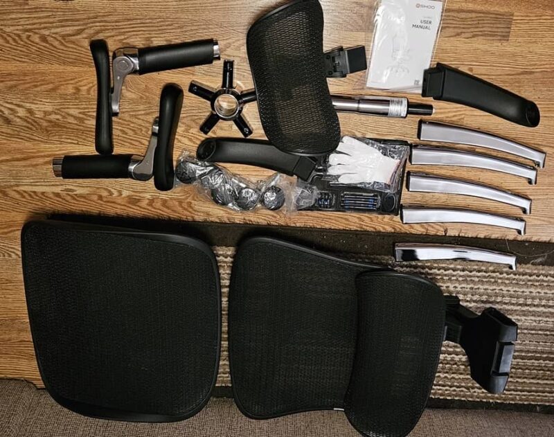 All parts and components for the Doro C300 Pro.