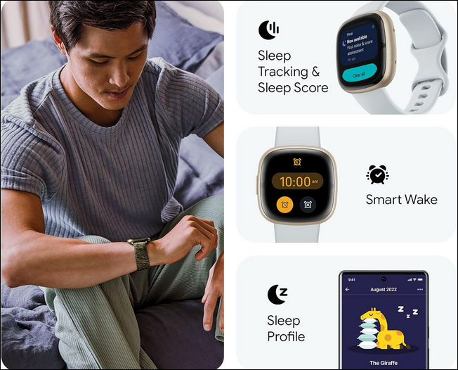 Sleep Tracking Fitbit Sense 2