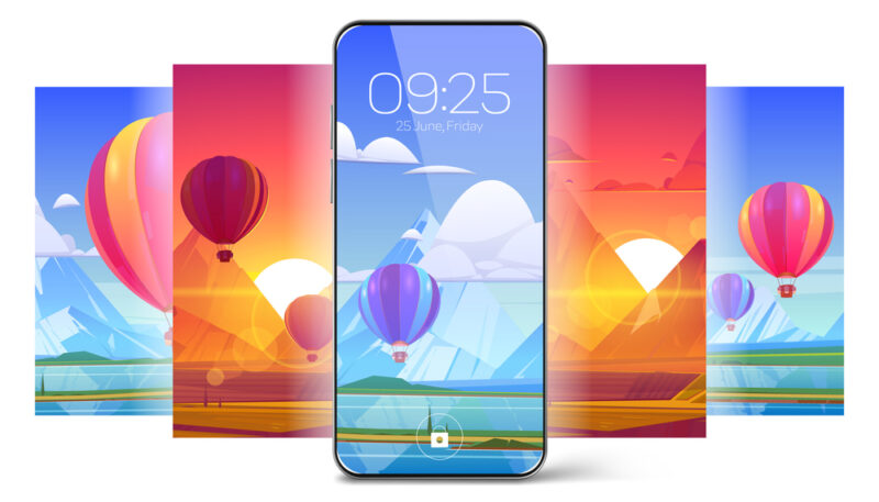 Smartphone Display and wallpapers