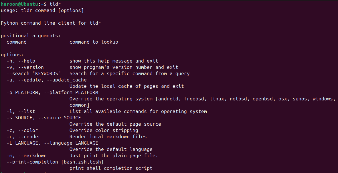man vs tldr: How to Use tldr Command in Linux - Make Tech Easier