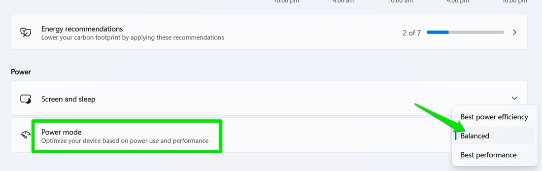 Power placement liberty in Windows Placements