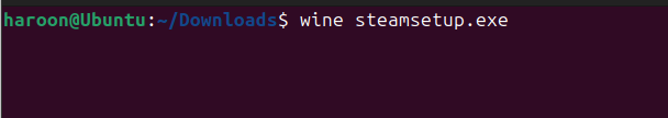 Wine Setup Terminal