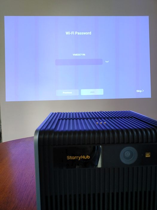 Czur Starryhub Logging Into Wifi