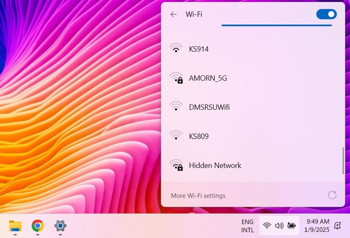 Unknown, hidden suspicious Wi-Fi networks. Avoid connecting to them.