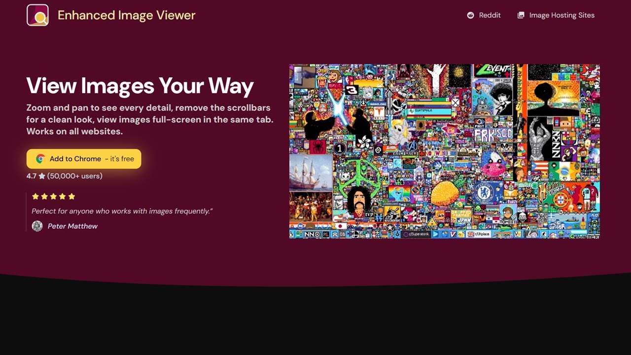 See Images Like Never Before with Enhanced Image Viewer for Chrome
