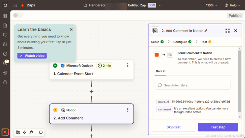 Notion Outlook Integration