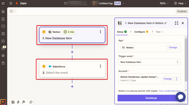 Notion Salesforce Integration