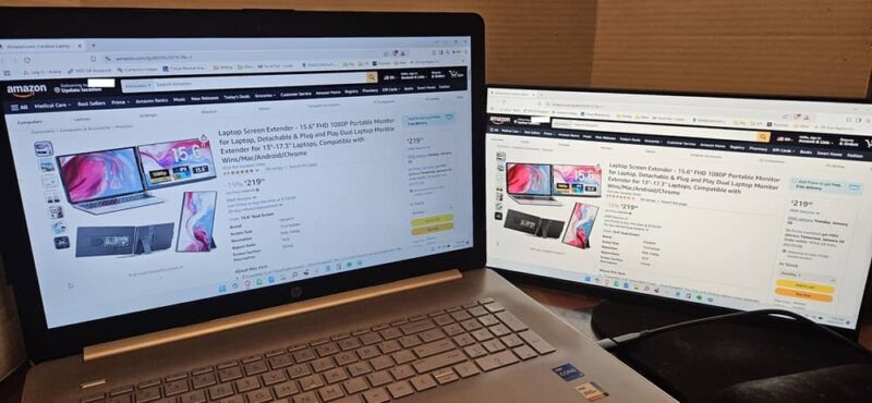 Cevaton P5 extender not quite fitting on 17.3 inch laptop.