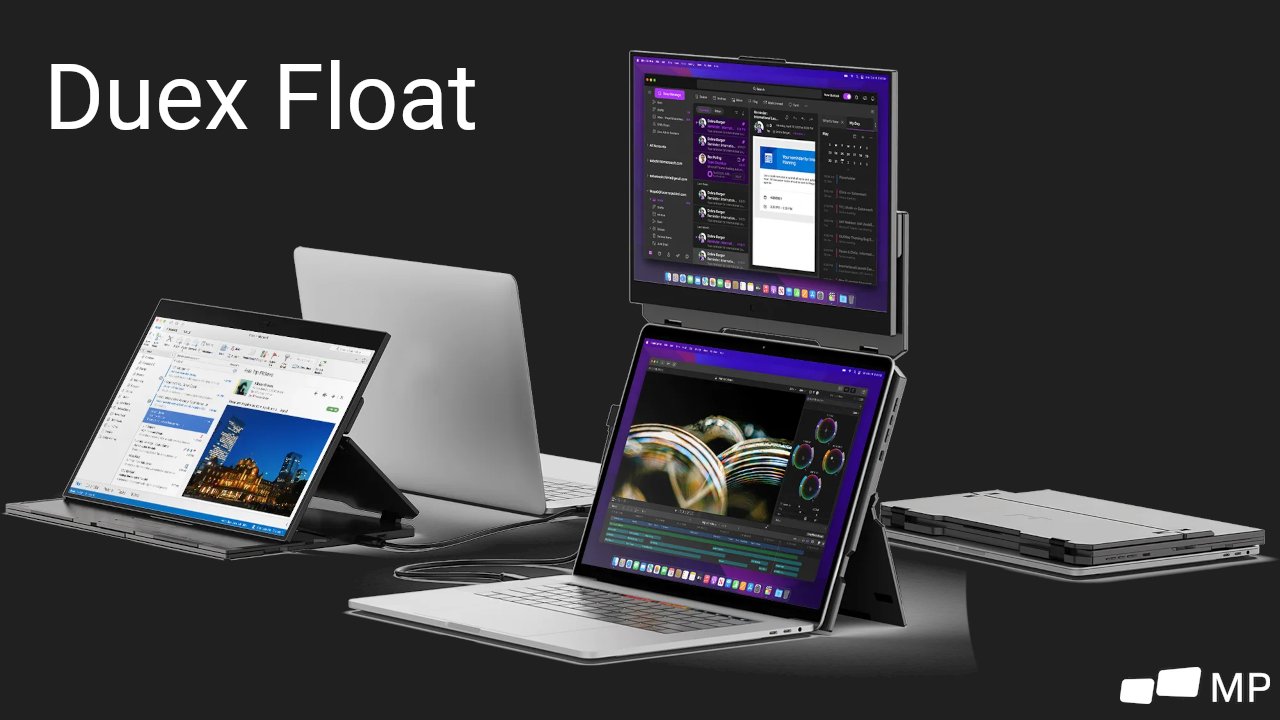 The Duex Float Monitor Extender Is Perfect For Stacked Monitor Setup