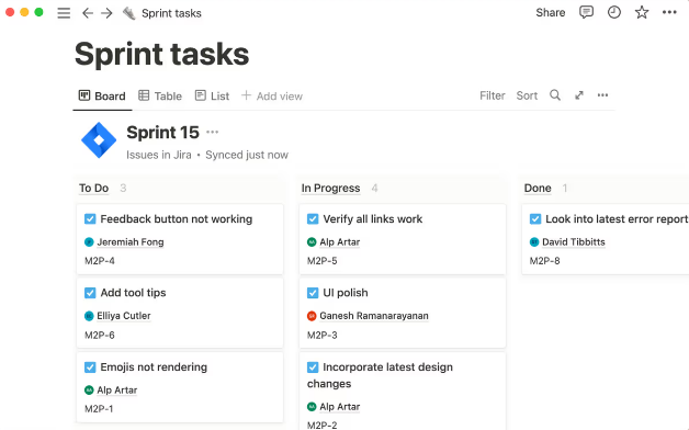 Jira Notion Integration