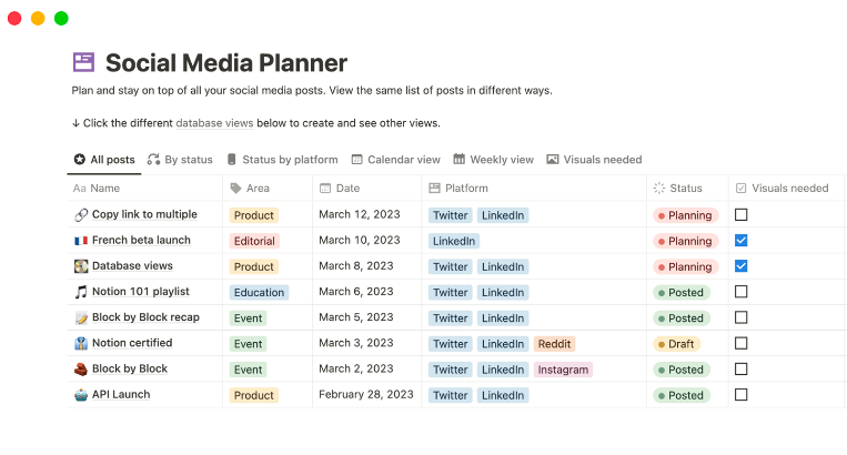 Linked Databases On Notion