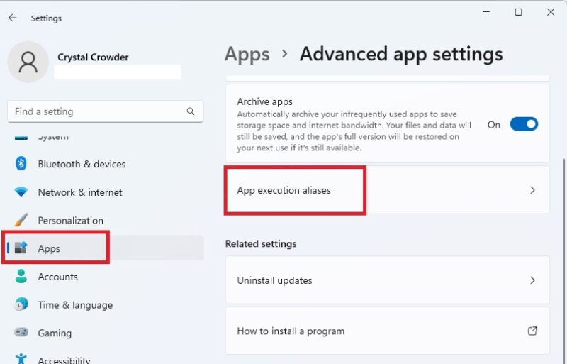 Reverting to old Notepad using Windows settings.