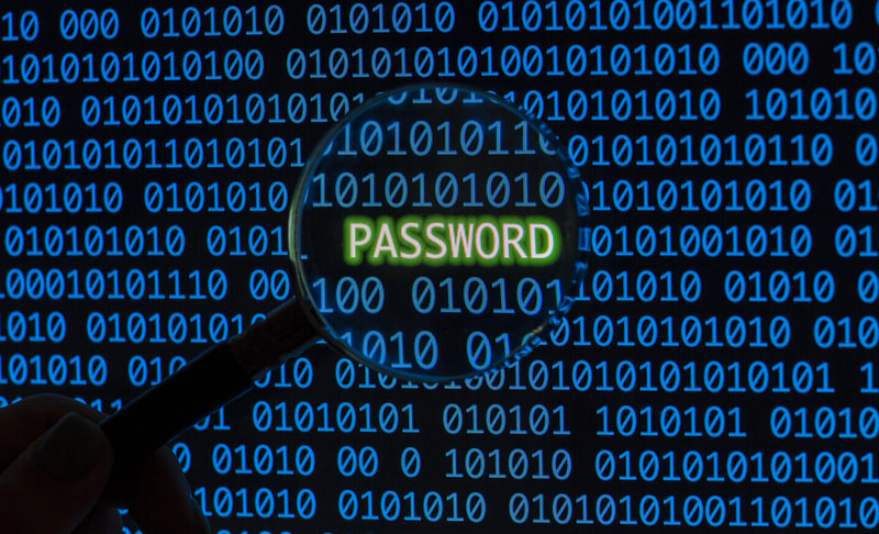 Password written in code