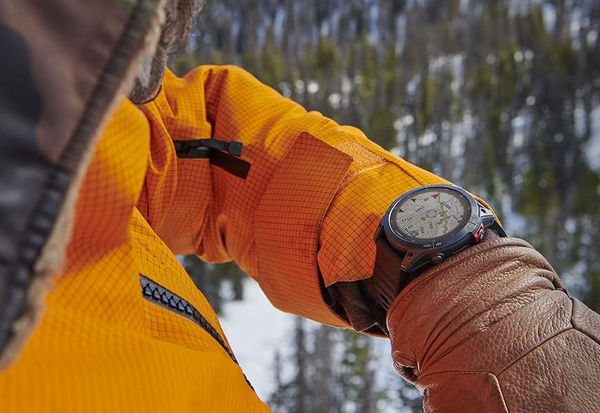 Person Wearing Garmin Fenix 7x Solar