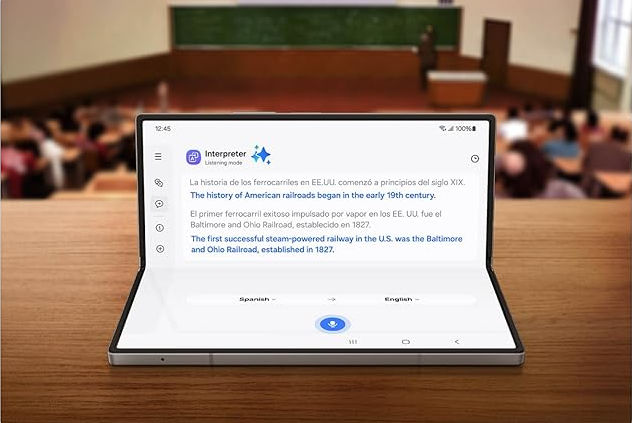 Samsung Galaxy Z Fold 6 Translation Feature