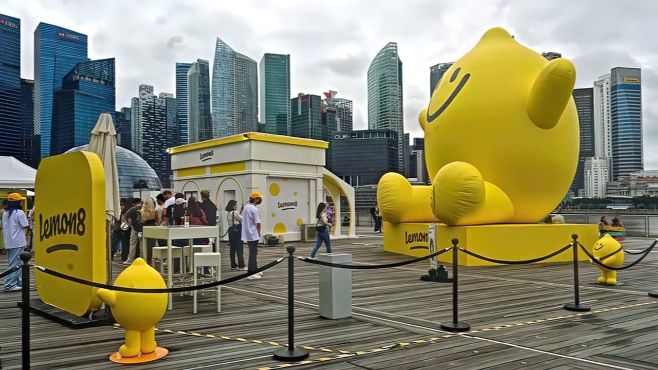 Lemon8 pop up event.