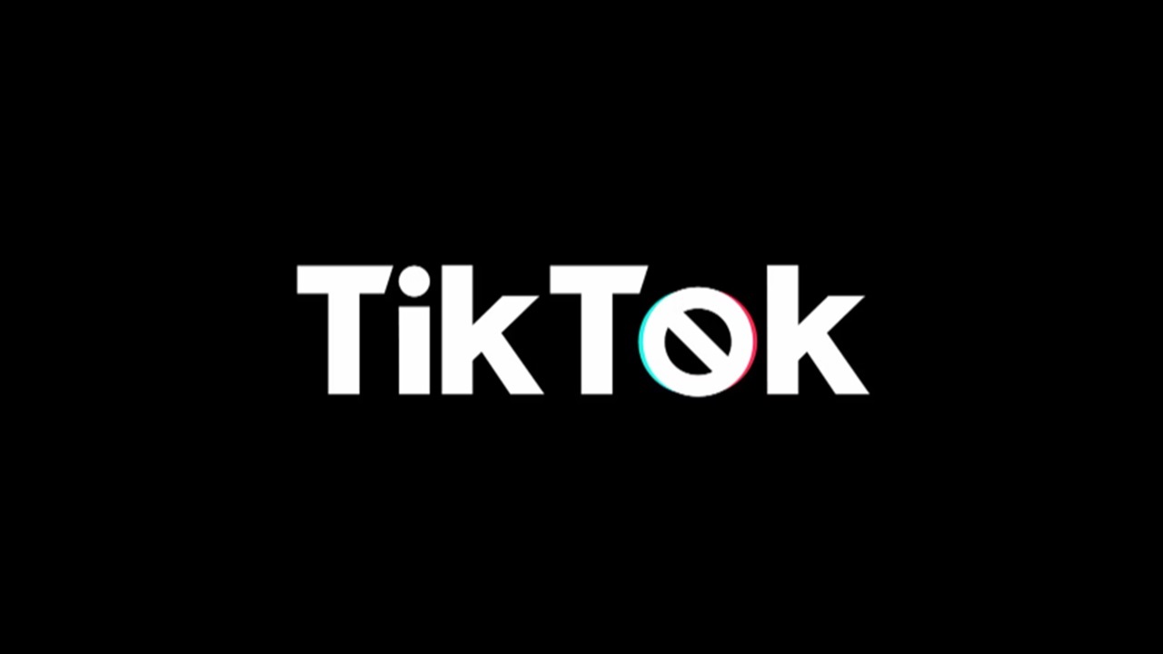TikTok ban logo