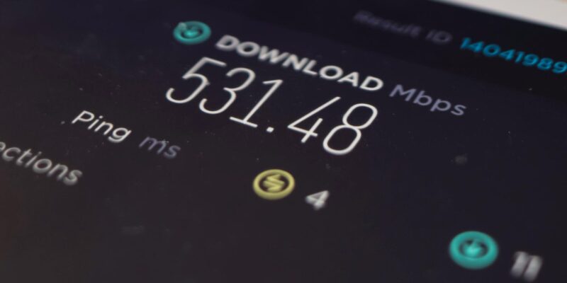 Internet speed