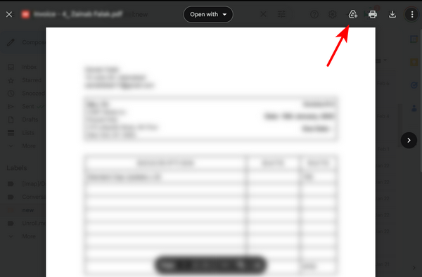 Adding Document To Drive