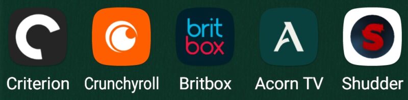 Niche streaming services