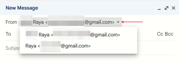 Create Aliases Gmail Switching Between Aliases