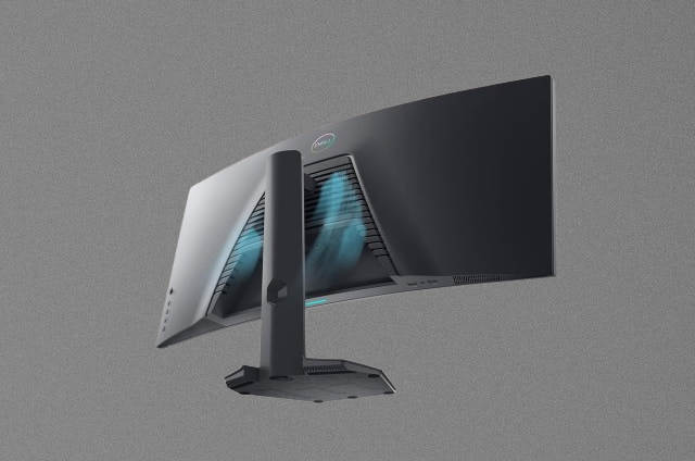 Dell S3422dwg Curved Monitor Back