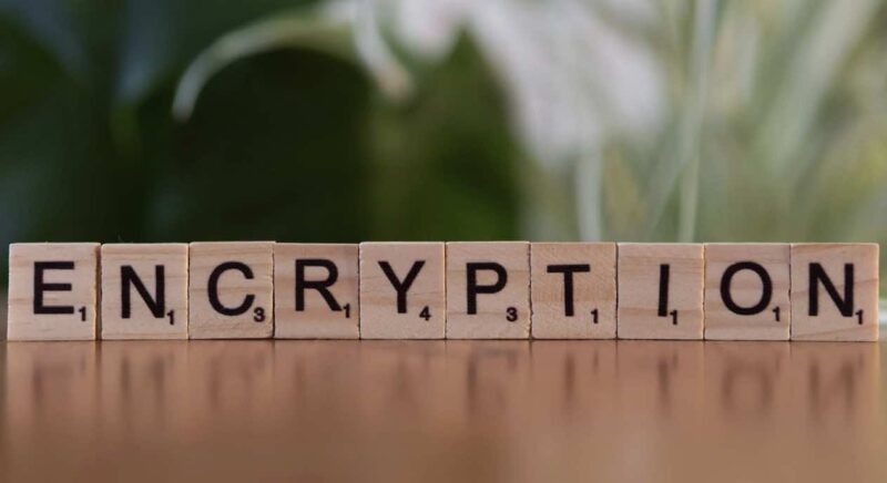 Encryption spelled out in tiles