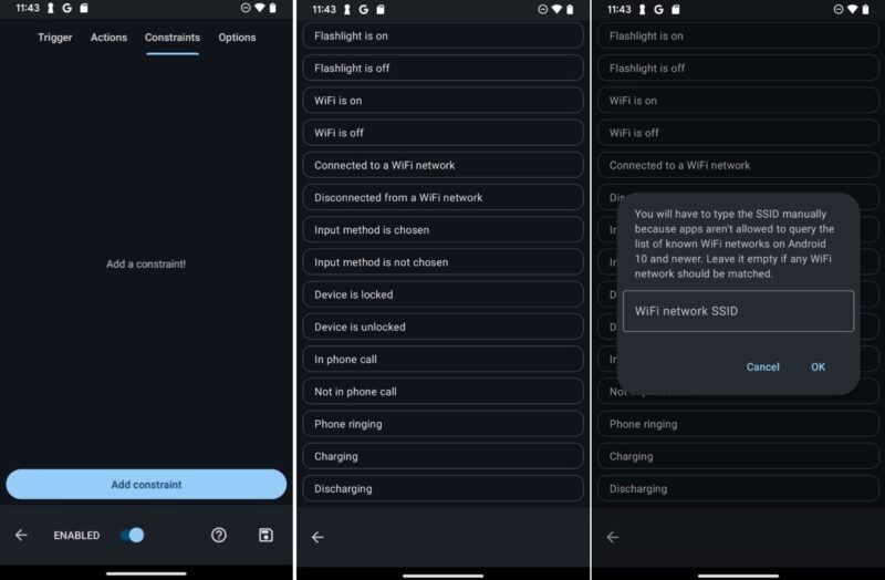 Key Mapper Constrains