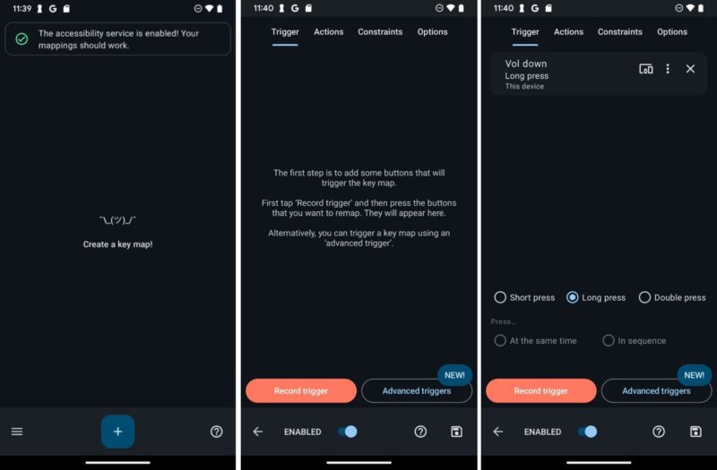 Key Mapper Record Trigger