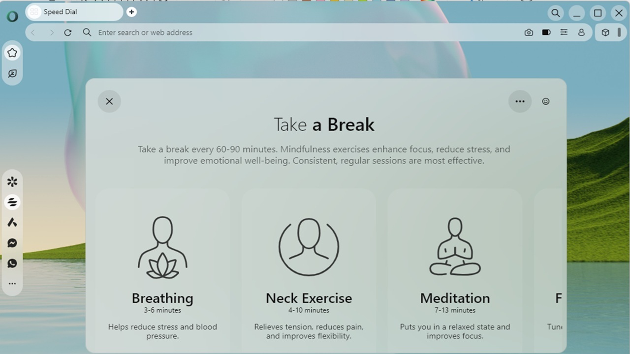 Relax and Take a Break With Opera Air