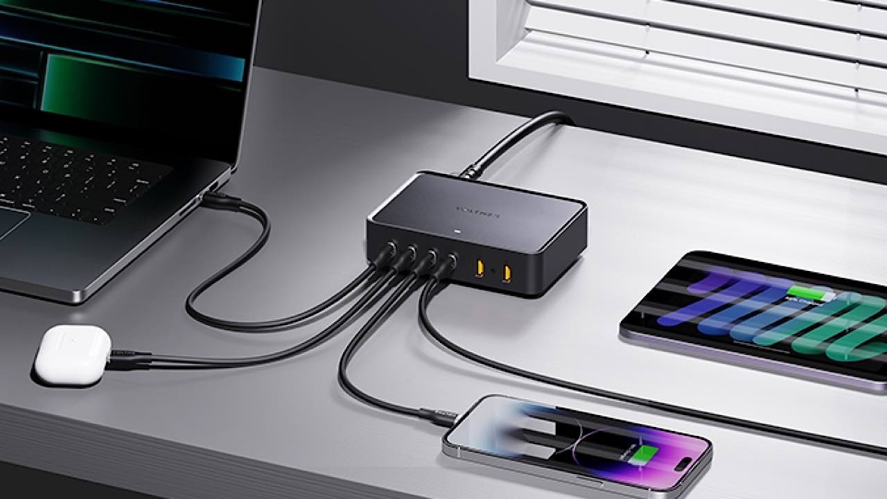 Organize Your Desktop with a VOLTME Revo 240W Charging Station
