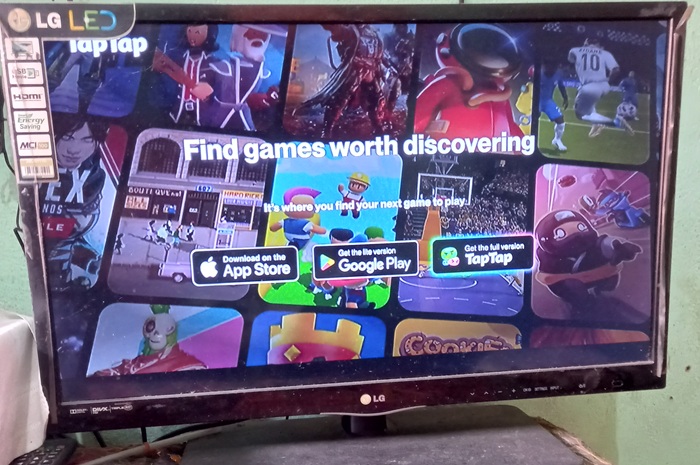 TapTap, an app store with a large collection of games for Android users.